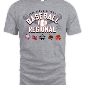 2026 NCAA Division I Baseball Regional Texas AM Aggies T Shirt