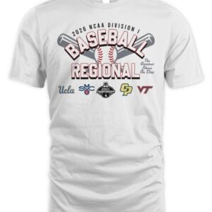 2026 NCAA Division I Baseball Regional UCLA Bruins T Shirt
