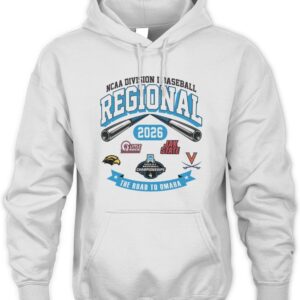 2026 NCAA Division I Baseball Regional Virginia Cavaliers The Road To Omaha Hoodie