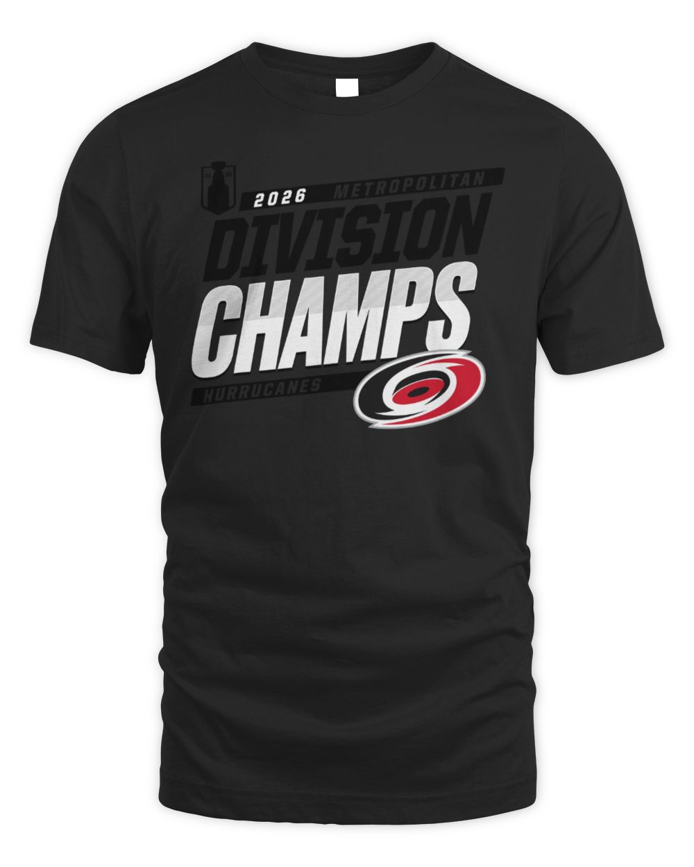 Carolina Hurricanes 2026 Fanatics Metro Champs T Shirt