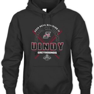 2026 NCAA Division II Baseball Championship UIndy Greyhounds Hoodie