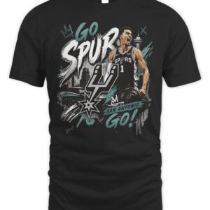 Victor Wembanyama San Antonio Spurs Go Spurs San Antonio Go NBA 2026 Shirt