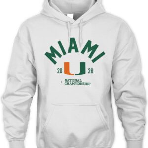 Miami Hurricanes 2026 National Champions NCAA Hoodie